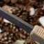 Нож "OTUS" Песчаный (AUS-8, черный, эластрон)