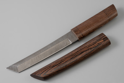 Нож "Танто" (дамасская сталь, венге)