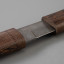 Нож "Танто" (дамасская сталь, венге)