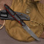 Нож с фиксированным клинком Viper Red/Black N.C.Custom