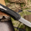 Автоматический фронтальный выкидной нож "Rame Blackwash" Black