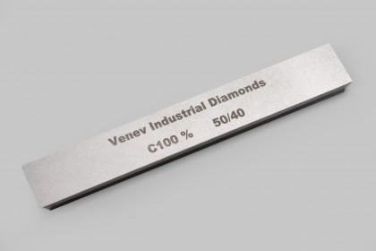 Брусок алмазный "ВеАл" 150x25x6 мм, 50/40, AC4, B2-01, 100%, односторонний на бланке