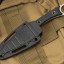 Нож "Крот" (AUS-8, stonewash серый)