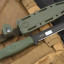 Нож "НР-18" Хаки (AUS-8, черный, эластрон)