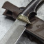 Нож "Варяг" (дамасская сталь, граб)
