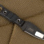 Нож "Ёж" (AUS-8, stonewash черный)