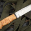 Нож "Полярный 2" АиР (95х18, карельская береза)
