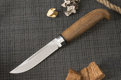 Нож "Финка Лаппи" (95х18, орех)