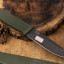 Нож "Сова" Хаки (AUS-8, черный, эластрон)