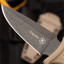 Нож "Страж" Песчаный (AUS-8, stonewash черный, эластрон)