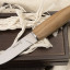 Нож "Финский" (AUS-8, полированный, дерево)
